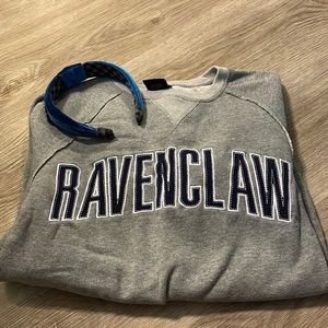 Harry Potter Ravenclaw house sweater and headband